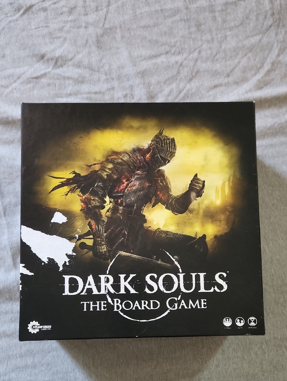Dark Souls The Board Game – Black & Yellow Fantasy Strategy Game
